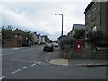 Post box at the end of Greengate Lane