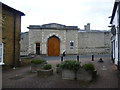 The main gate to Maidstone Prison