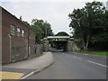 The rail bridge on Ryton Road