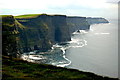 R0391 : Cliffs of Moher - SW portion of Cliffs to Hags Head by Joseph Mischyshyn