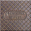 J3271 : Rodding access cover, Belfast by Rossographer