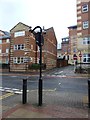 Looking across Portobello Street towards Mappin Court