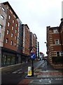 Looking from Mappin Street into Portobello Lane