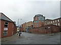 Looking from Rockingham Lane into Trippet Lane