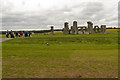 SU1242 : Visitors at Stonehenge by David Dixon