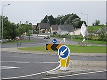 G2219 : Roundabout west of Ballina by Richard Webb