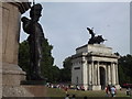 TQ2879 : Wellington Arch from Wellington Memorial by Colin Smith