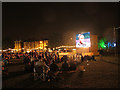 TQ3976 : Olympic games on the big screen in Blackheath by Stephen Craven
