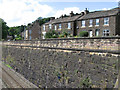 Chinley - terrace at bottom of Stubbins Lane