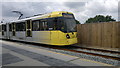 SD9004 : Metrolink tram 3004 at Freehold, Oldham by Steven Haslington