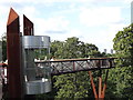 TQ1876 : Lift at Xstrata Treetop Walkway, Kew Gardens by Colin Smith