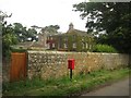 Shoreston House and postbox