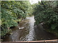 Afon Lwyd downstream from Chapel Lane, Cwmbran