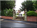 Pedestrian entrance to Summer Hill House