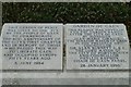 Plaque at Southsea Peace Garden