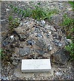 TR1557 : St Augustine's Abbey - Site of St Augustine's grave by Rob Farrow