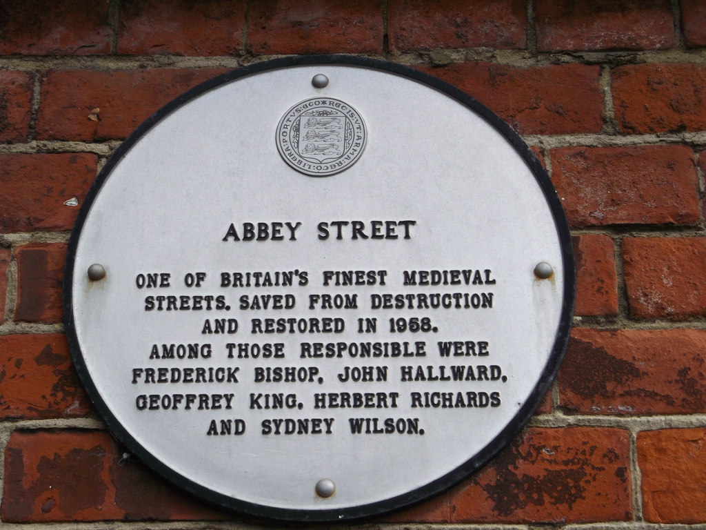 Abbey Street Plaque, Faversham © David Anstiss cc-by-sa/2.0 :: Geograph ...