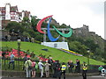 NT2573 : Edinburgh is now ready for the Paralympic Games by M J Richardson
