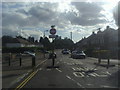 Eccentric road restriction on Eastcote Lane