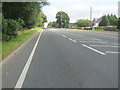 The A167 rising to Beaumont Hill north of Darlington