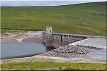 NH3470 : Glascarnoch Dam by David Martin