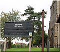 All Saints, Nailstone - Noticeboard