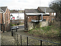 Looking down Crowther Street