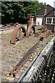 SJ6903 : Blists Hill Victorian Town - machinery parts by Chris Allen