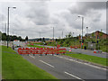 Temporary pedestrian lights 