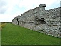 TR3260 : Richborough Castle Roman Fort - southern wall by Rob Farrow