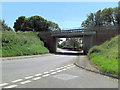 A326 crosses Bottom Lane