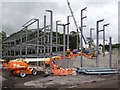 Construction of a medical centre, Rhymney (1)