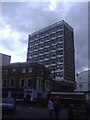 Tower block behind Notting Hill Gate