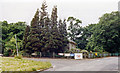 Campsie Glen station (remains), 1986