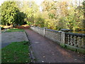 Balustrade bridge, Newent Lake