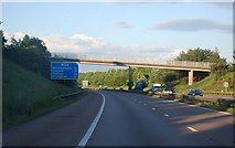 SJ7308 : Bridge over the M54 by N Chadwick