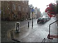 A downpour in Melrose