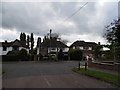 Bishops Avenue at the junction of Crofters Road