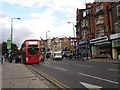 Golders Green Road at the junction with Finchley Road