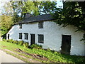 Old cottage beside the lane