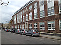 TQ3276 : Former Mary Datchelor School extension, Grove Lane SE5 by Robin Stott