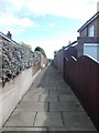 Footpath - Leyside Drive