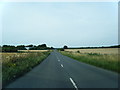 Straight road near Down Farm