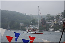 SX8851 : Boat on the River Dart by N Chadwick
