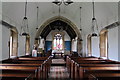 SK8829 : Interior, St Catherine's church, Wyville by J.Hannan-Briggs