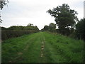 Permissive bridleway near Aubourn