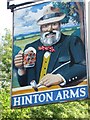 Hinton Arms, Public House sign