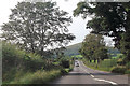 Long straight on A458 near Wollaston