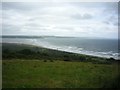 Looking down towards Red Wharf Bay