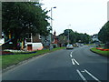 B2177 looking towards roundabout